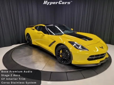 Yellow 2016 Chevrolet Corvette Stingray for sale in New Albany, IN