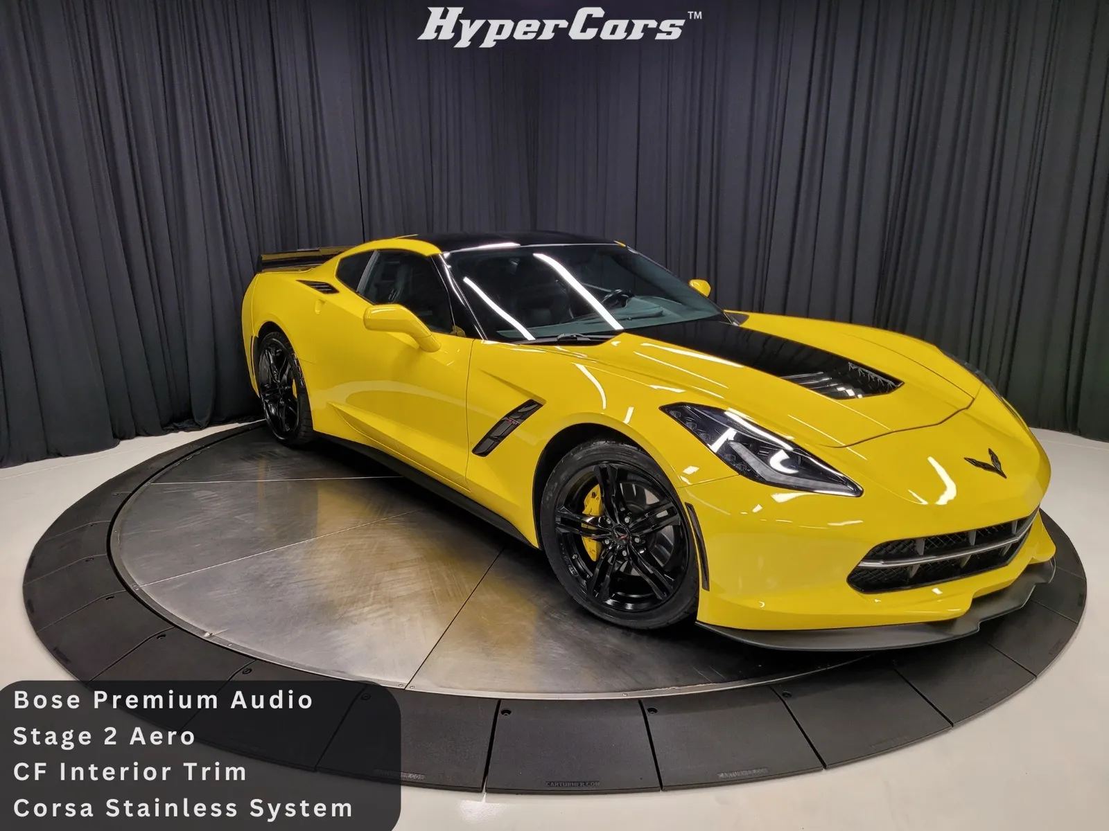 Yellow 2016 Chevrolet Corvette Stingray for sale in New Albany, IN