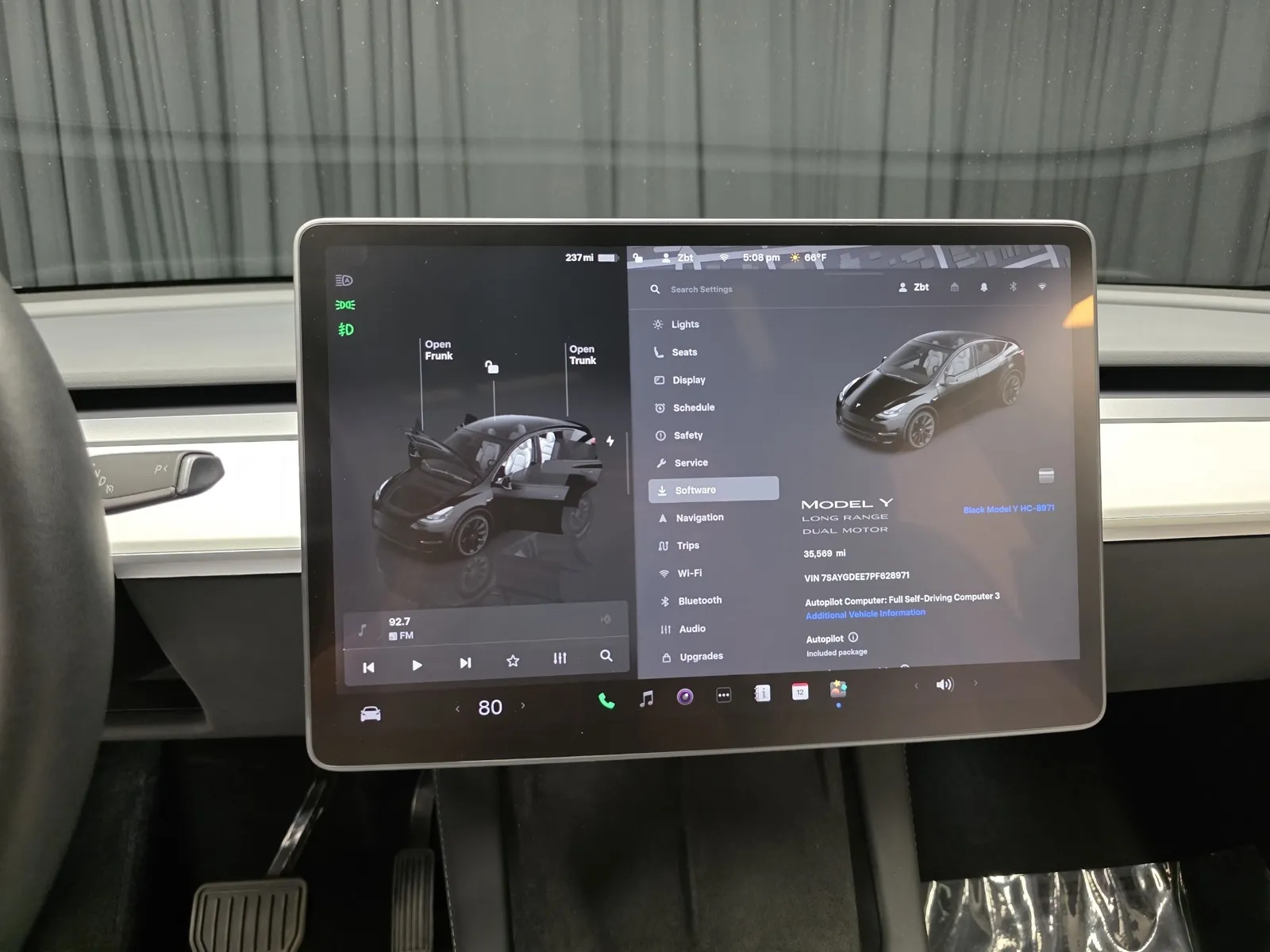 Another view of 2023 Tesla Model Y Long Range for sale in New Albany, IN at HyperCars