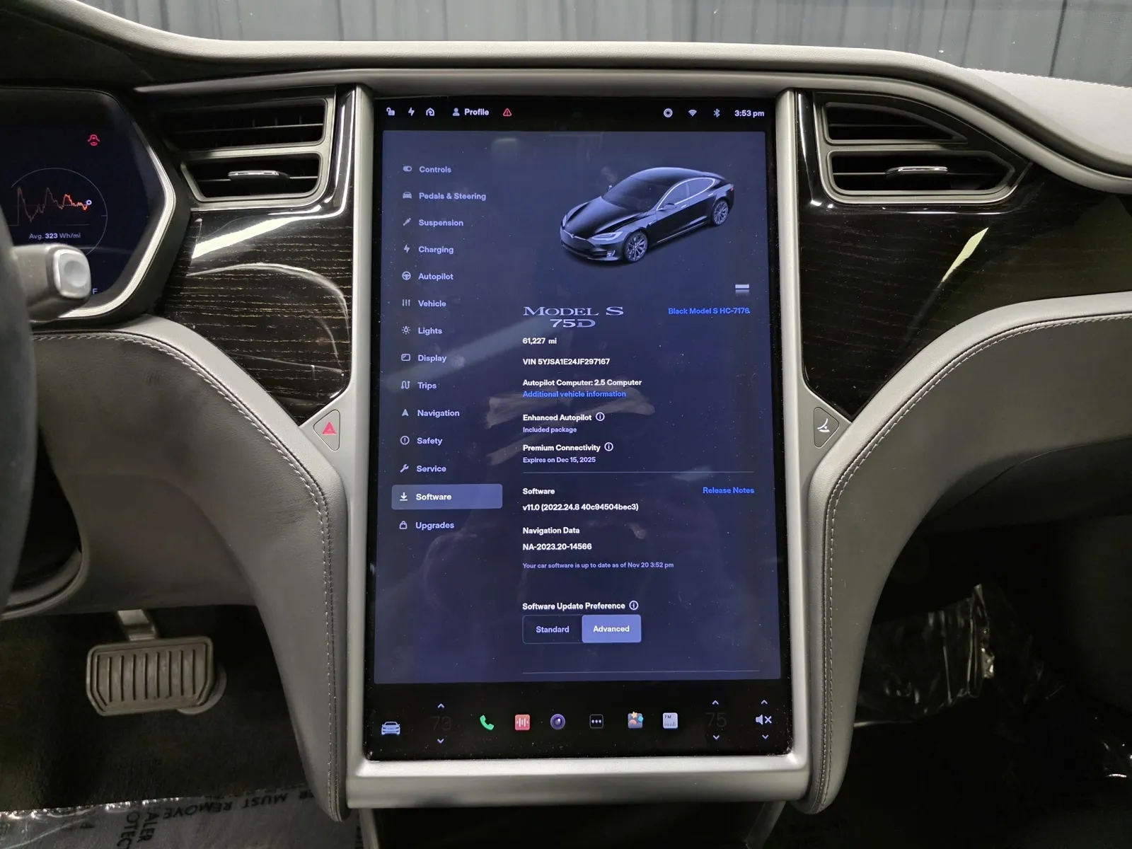 Another view of 2018 Tesla Model S 75D for sale in New Albany, IN at HyperCars