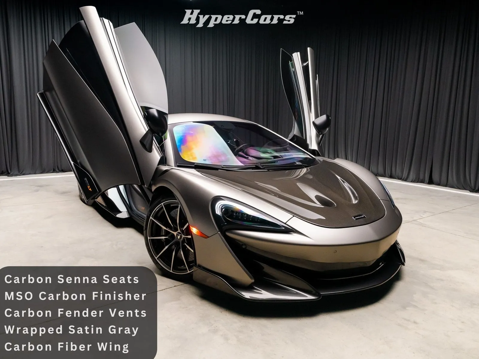 Gray 2019 McLaren 600LT for sale in New Albany, IN
