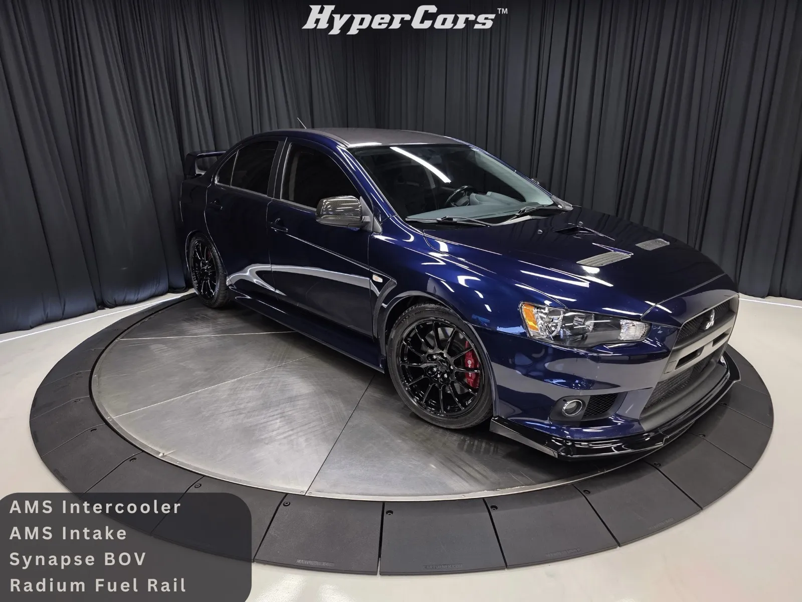 Blue 2013 Mitsubishi Lancer Evolution GSR for sale in New Albany, IN