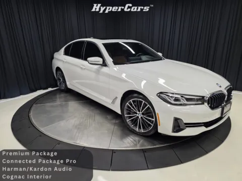 White 2023 BMW 5 Series 540i xDrive for sale in New Albany, IN