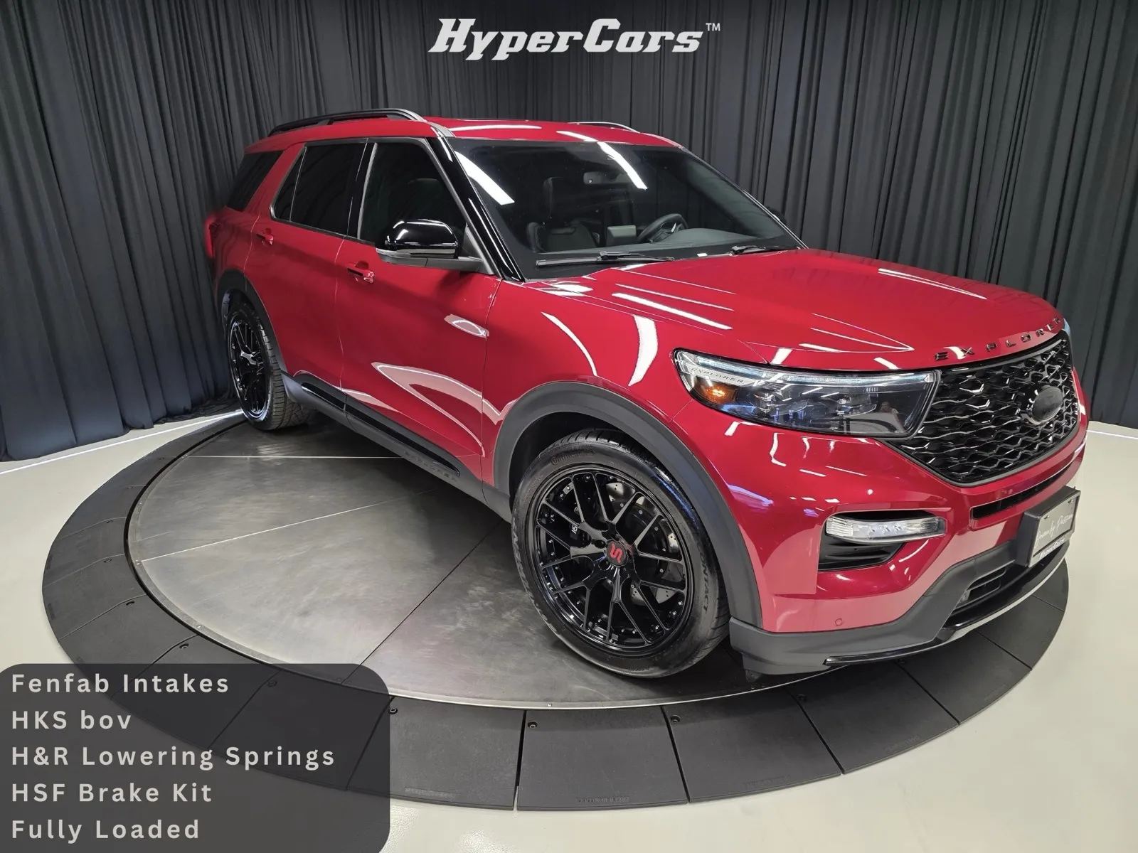 Red 2022 Ford Explorer ST for sale in New Albany, IN