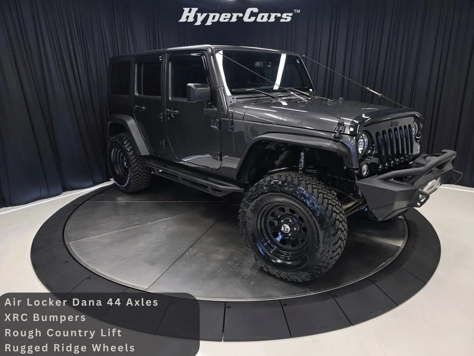 Gray 2017 Jeep Wrangler Unlimited Willys for sale in New Albany, IN