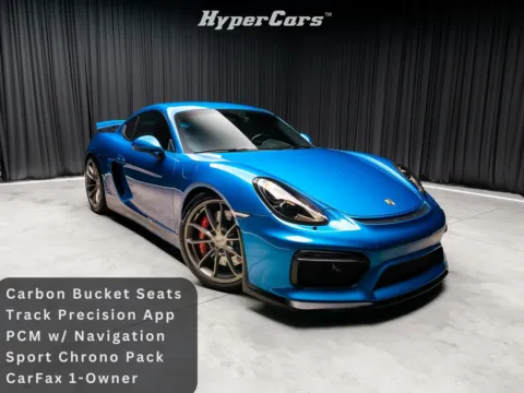 Blue 2016 Porsche Cayman GT4 for sale in New Albany, IN