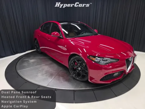 Red 2022 Alfa Romeo Giulia Ti for sale in New Albany, IN