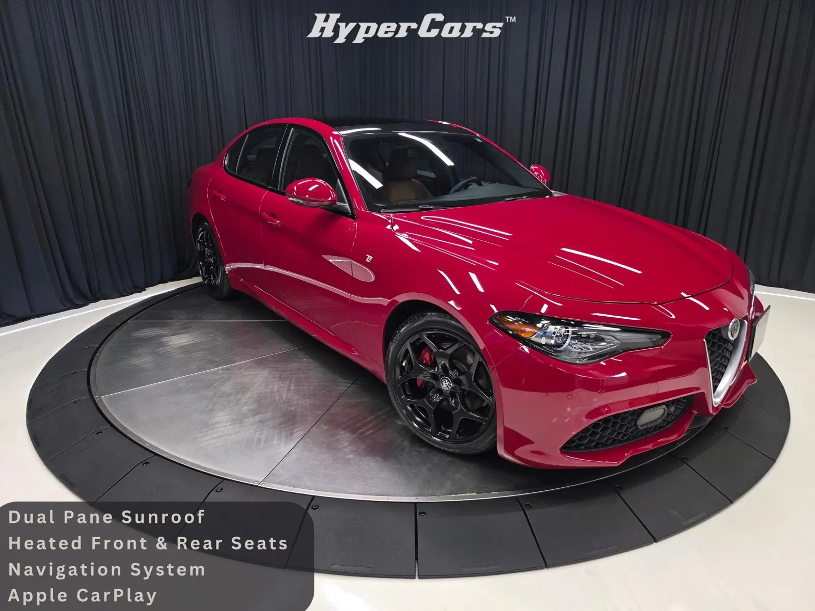 Red 2022 Alfa Romeo Giulia Ti for sale in New Albany, IN