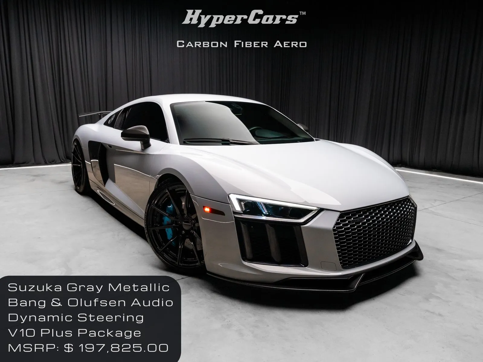 Black 2017 Audi R8 5.2 Plus for sale in New Albany, IN