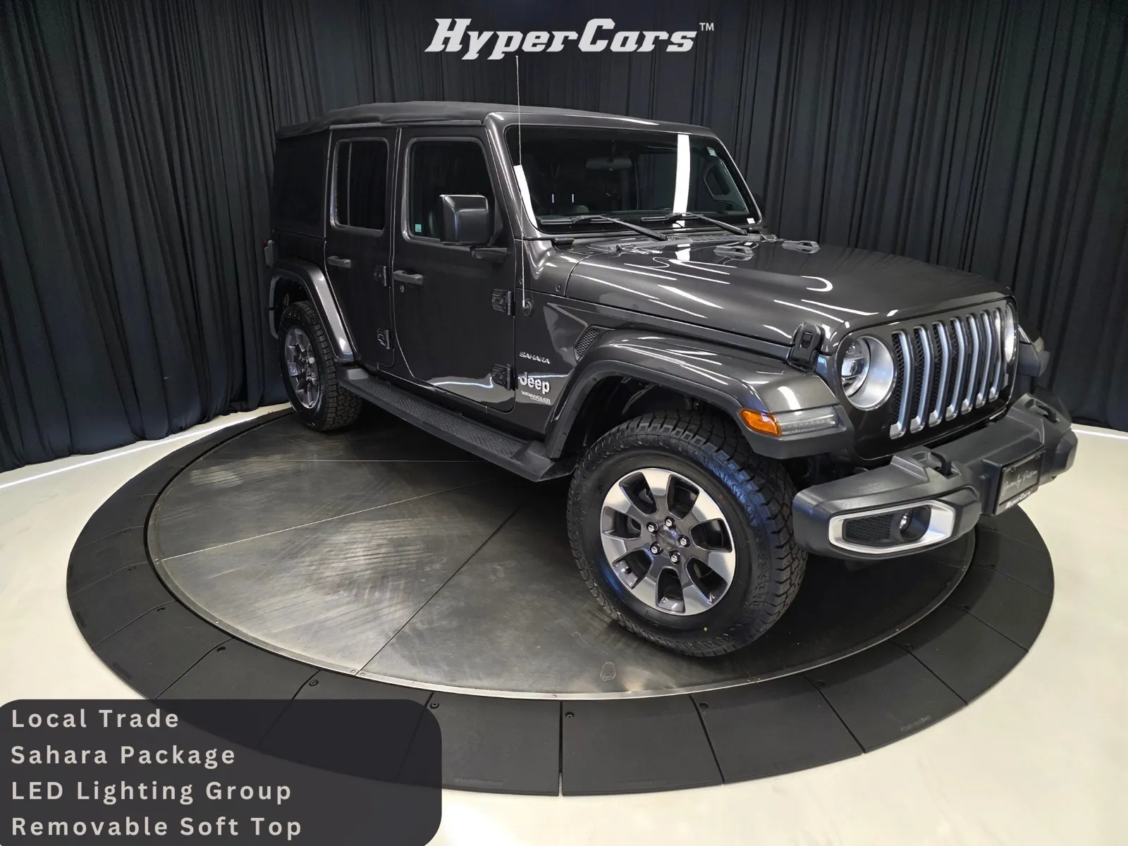 Gray 2018 Jeep Wrangler Unlimited Sahara for sale in New Albany, IN