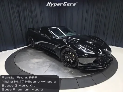 Black 2015 Chevrolet Corvette Stingray for sale in New Albany, IN