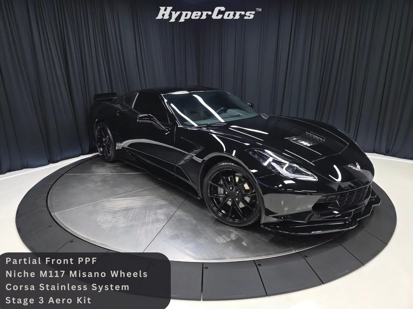 Black 2015 Chevrolet Corvette Stingray for sale in New Albany, IN