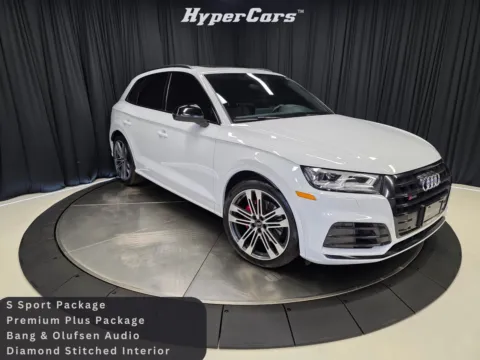 White 2020 Audi SQ5 3.0T Premium Plus for sale in New Albany, IN