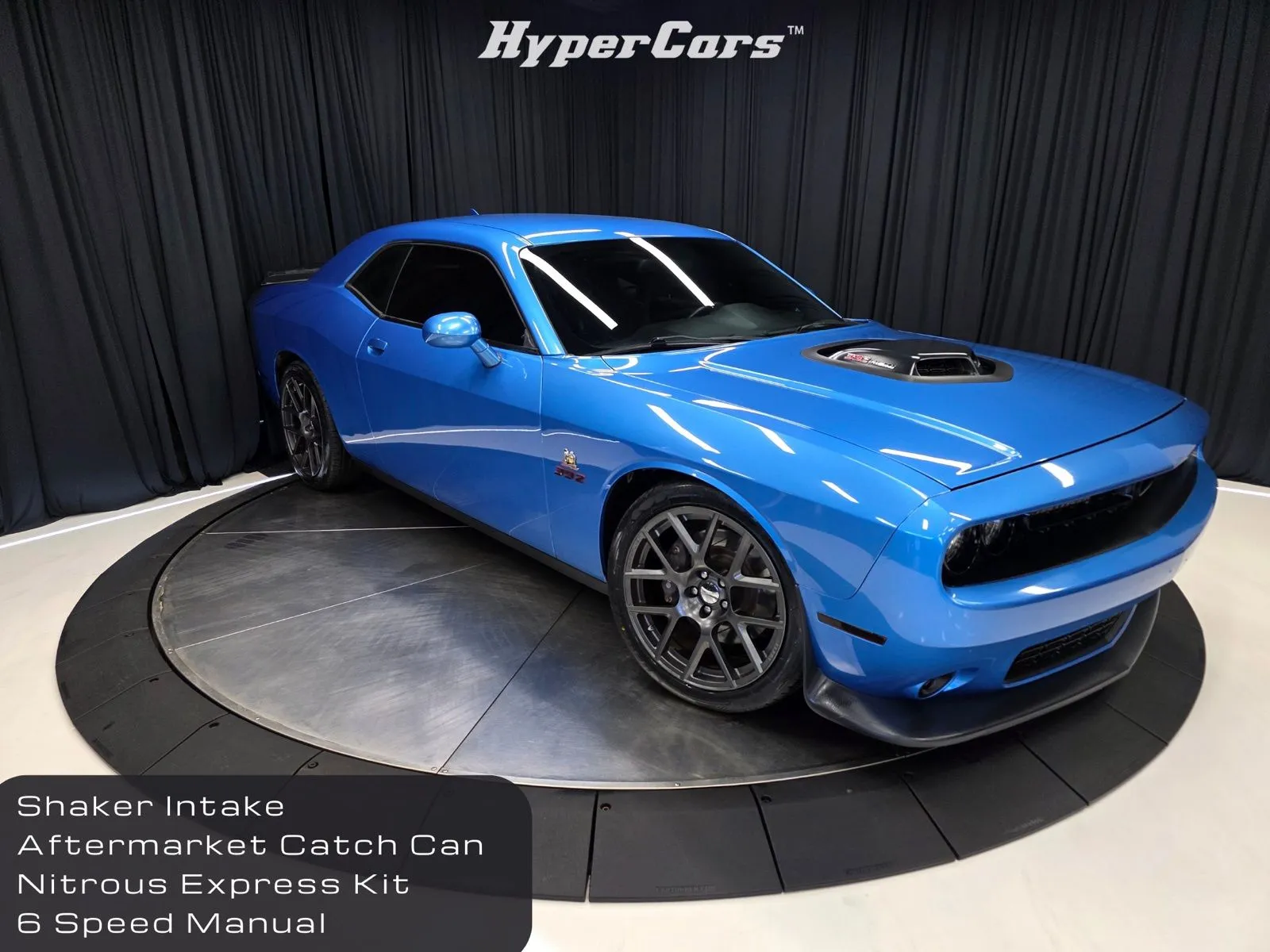 Blue 2016 Dodge Challenger R/T Scat Pack for sale in New Albany, IN