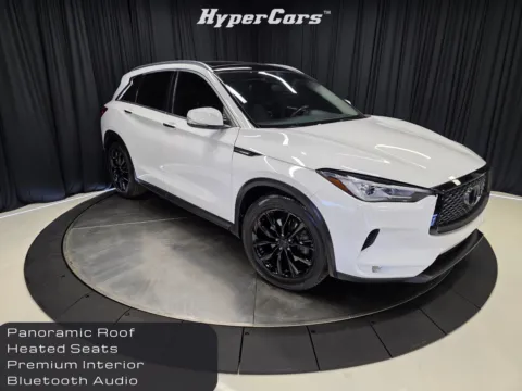 White 2019 INFINITI QX50 LUXE for sale in New Albany, IN