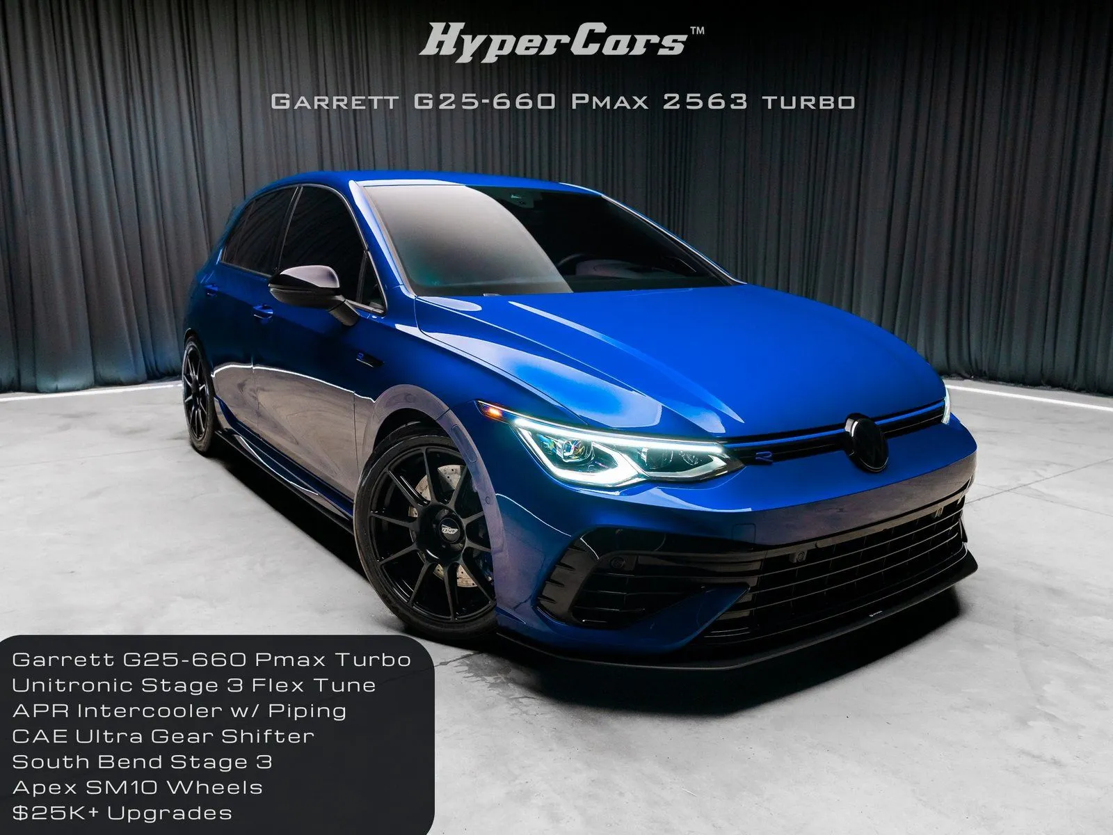 Blue 2023 Volkswagen Golf R 2.0T for sale in New Albany, IN