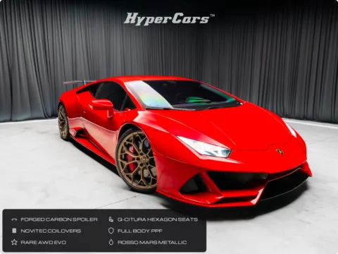 Red 2023 Lamborghini Huracan EVO for sale in New Albany, IN