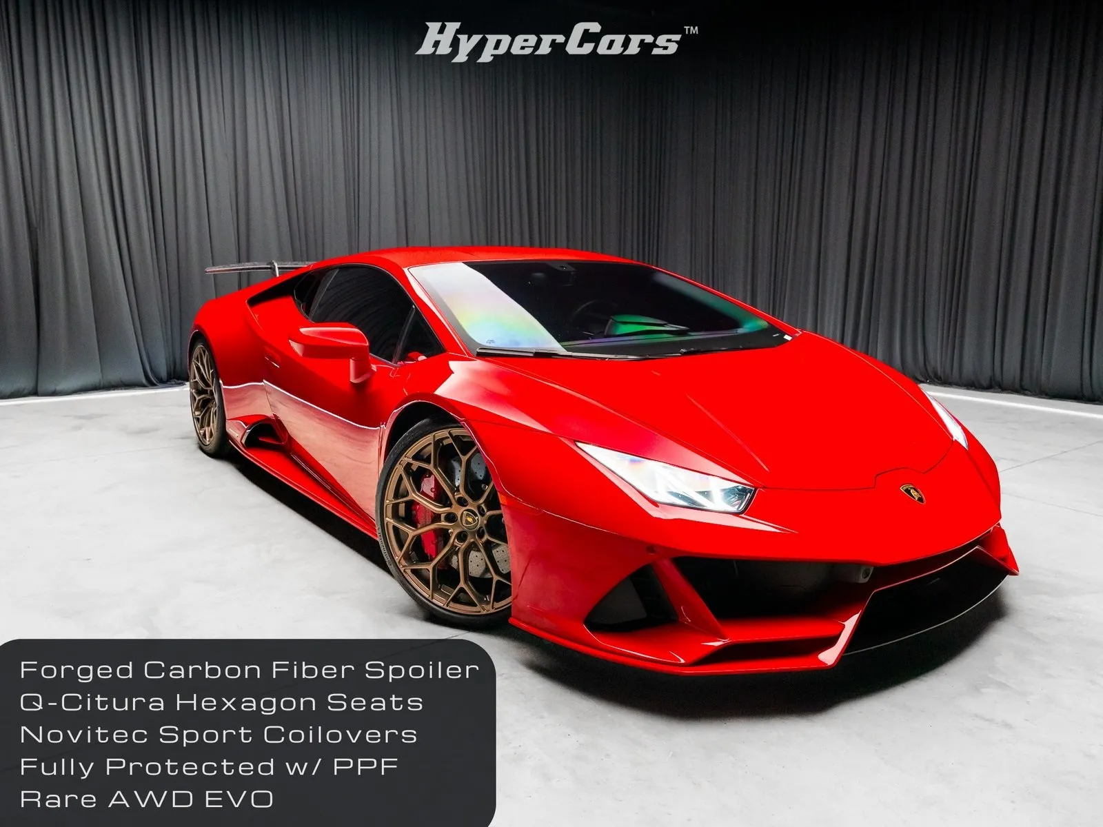 Red 2023 Lamborghini Huracan EVO for sale in New Albany, IN