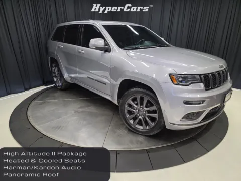 Silver 2018 Jeep Grand Cherokee High Altitude for sale in New Albany, IN