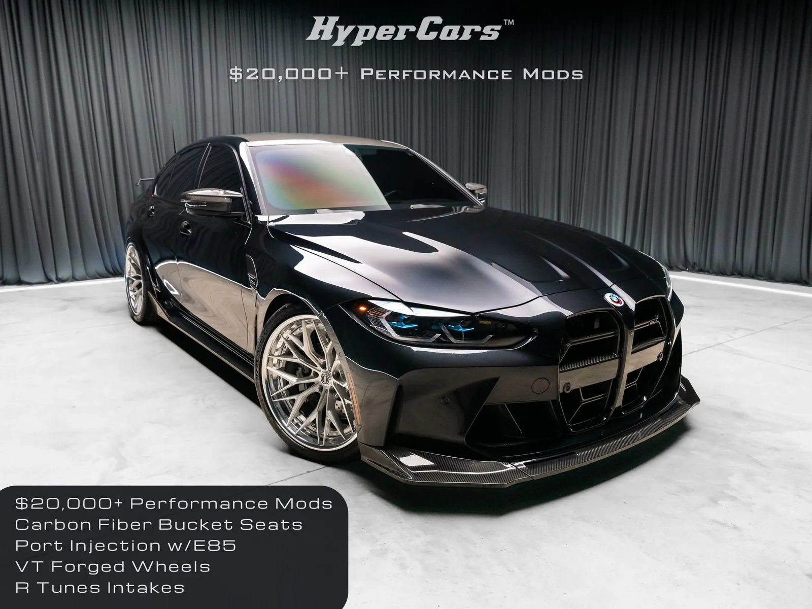 Black 2023 BMW M3 Competition for sale in New Albany, IN