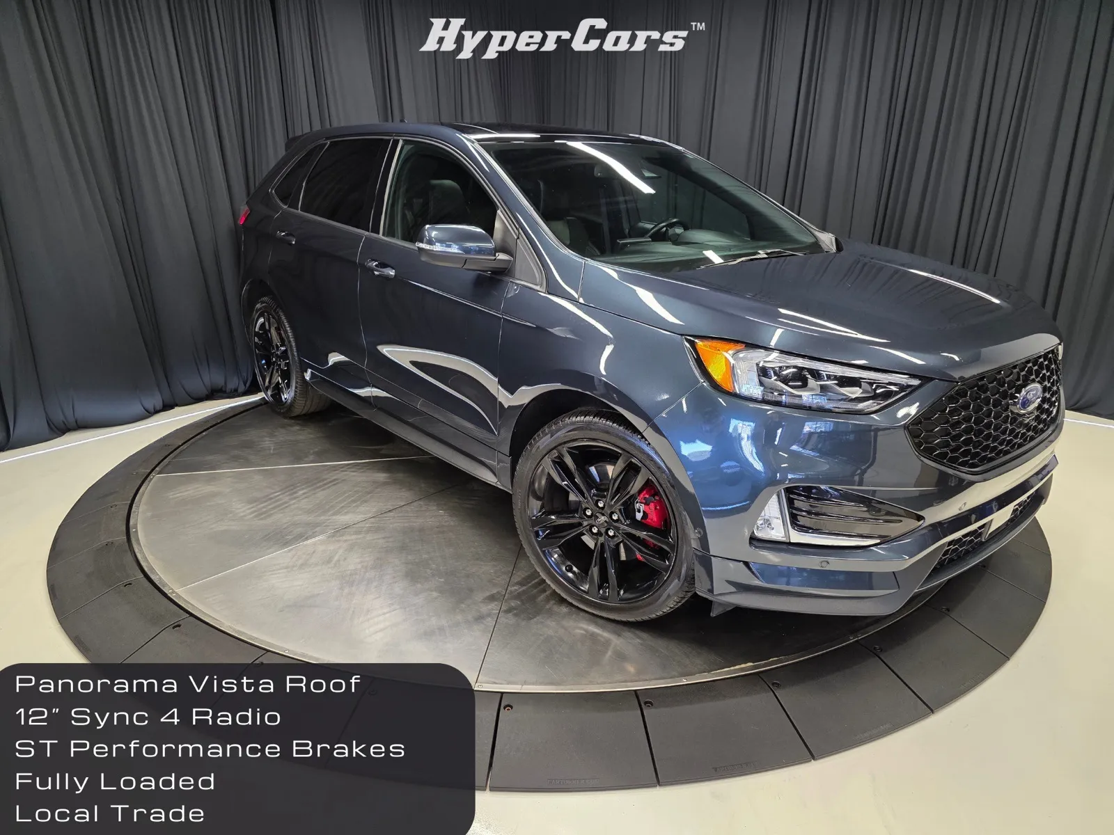 Blue 2022 Ford Edge ST for sale in New Albany, IN