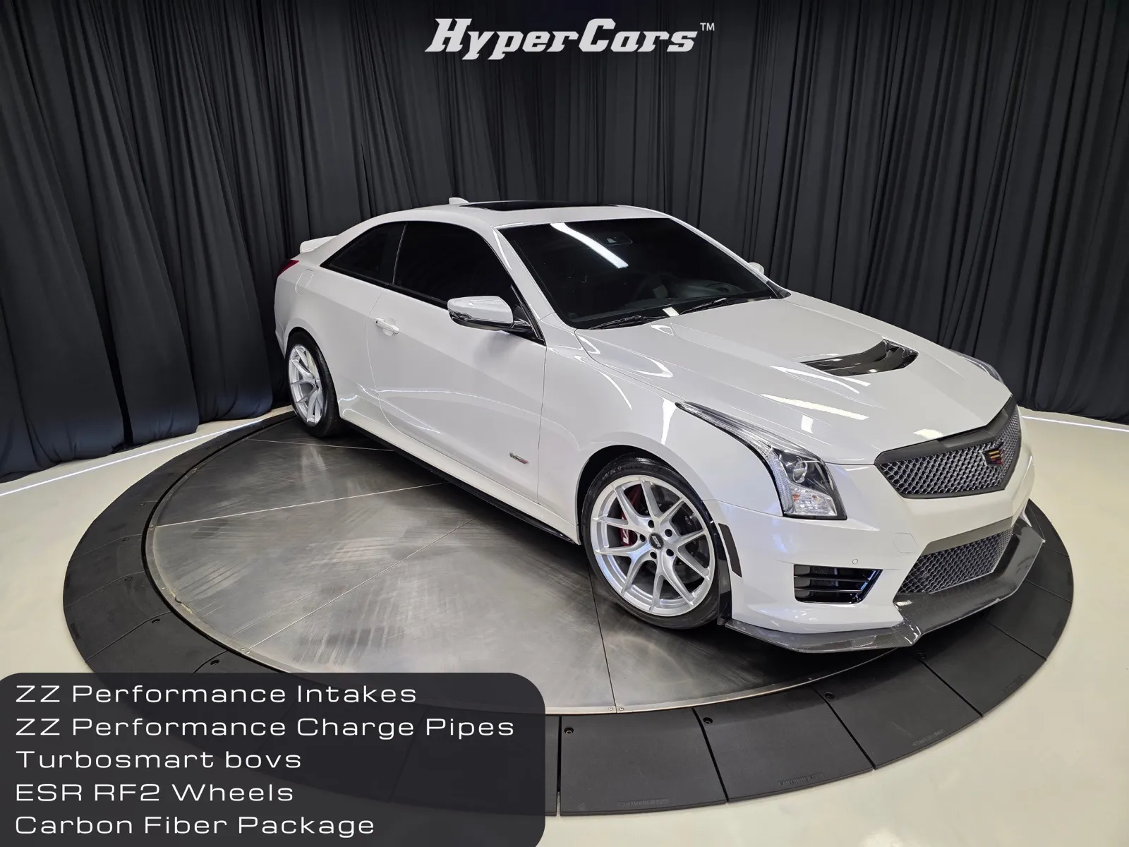 White 2016 Cadillac ATS-V for sale in New Albany, IN