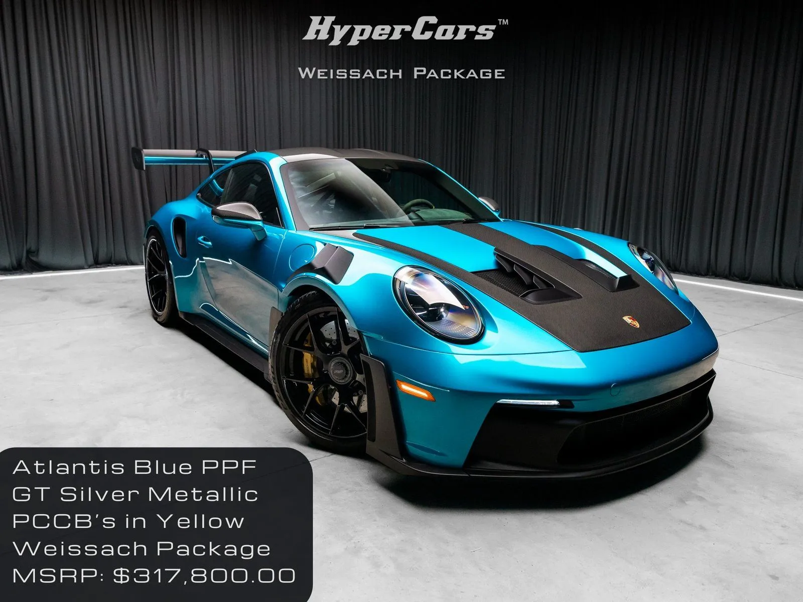 Blue 2024 Porsche 911 GT3 RS for sale in New Albany, IN