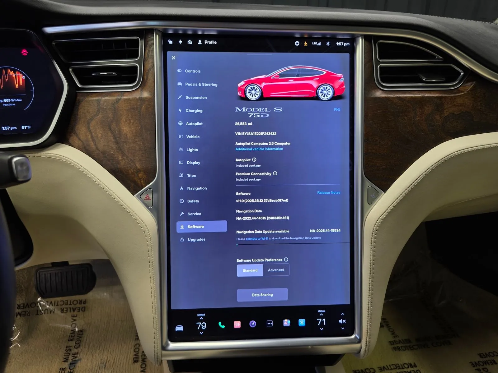 Another view of 2018 Tesla Model S 75D for sale in New Albany, IN at HyperCars