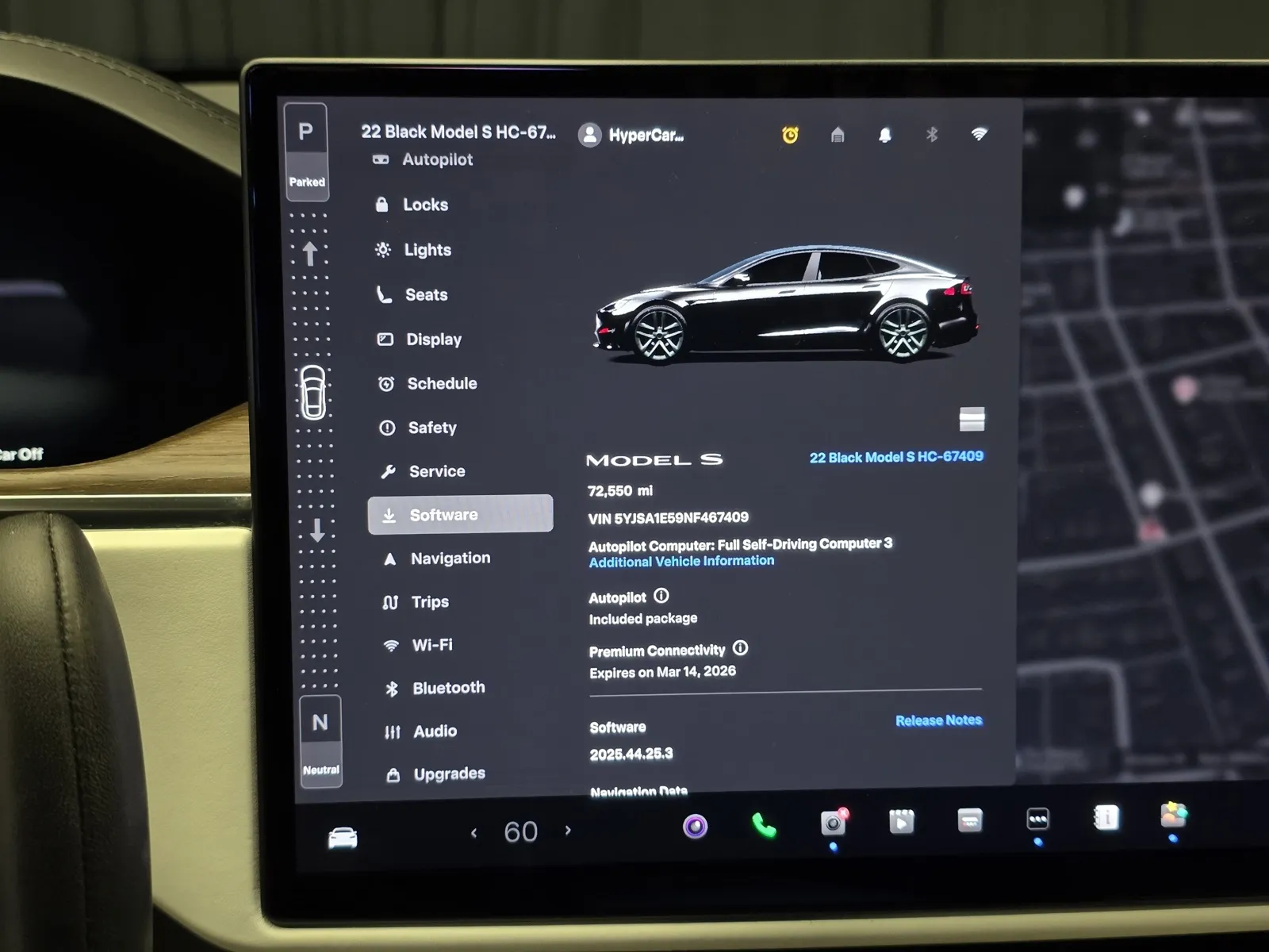 Another view of 2022 Tesla Model S for sale in New Albany, IN at HyperCars