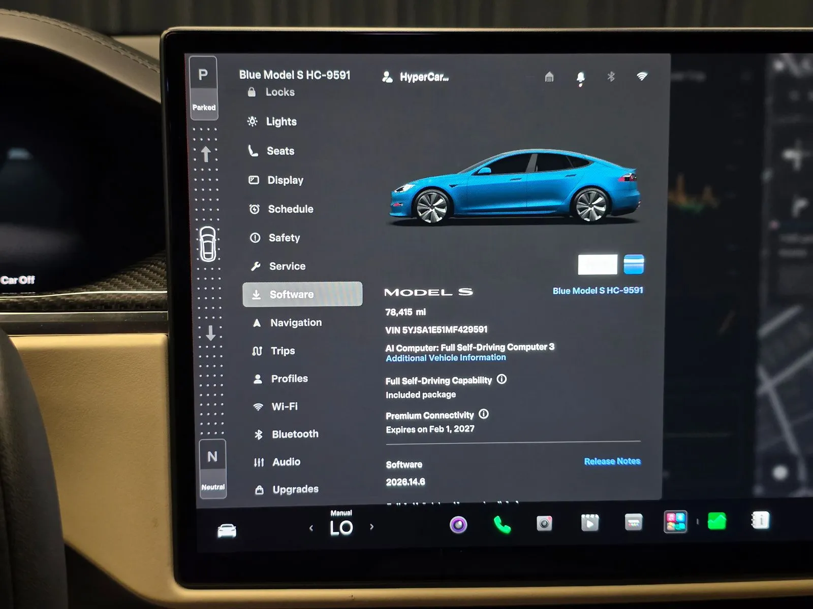 Another view of 2021 Tesla Model S Long Range for sale in New Albany, IN at HyperCars