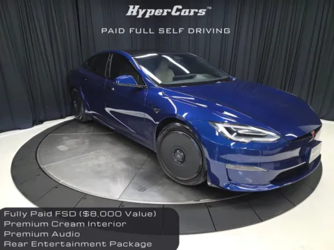 Blue 2021 Tesla Model S Long Range for sale in New Albany, IN