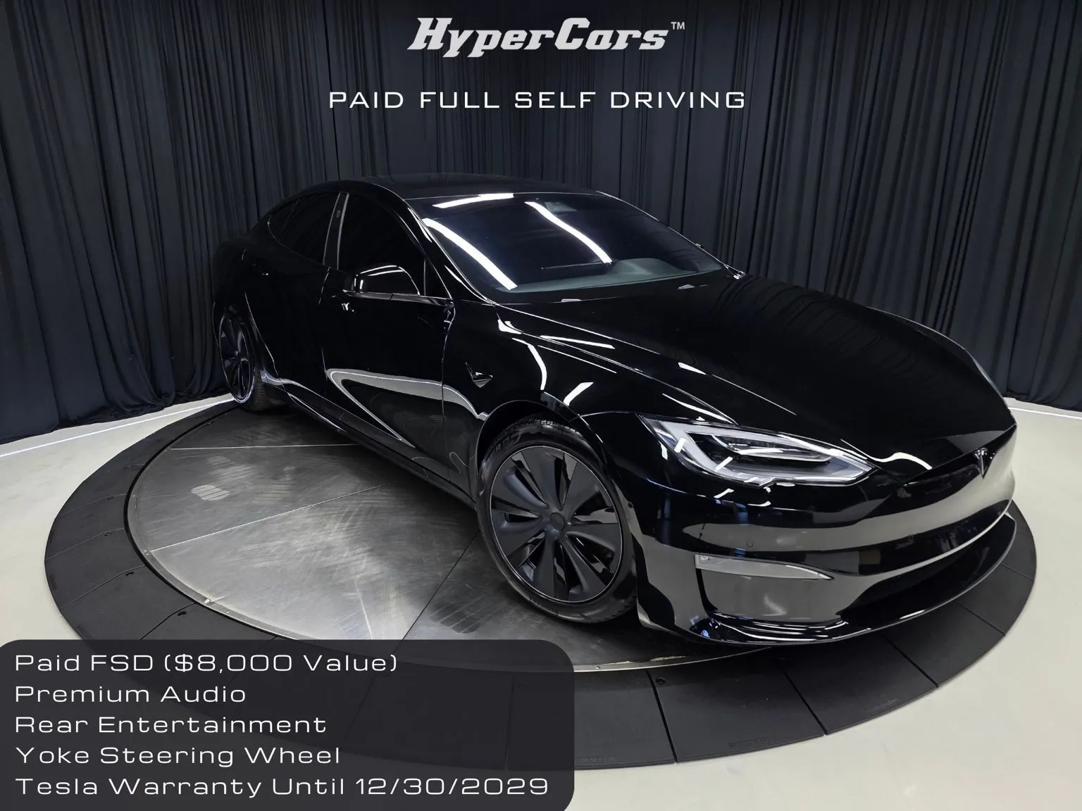 Black 2021 Tesla Model S Long Range for sale in New Albany, IN