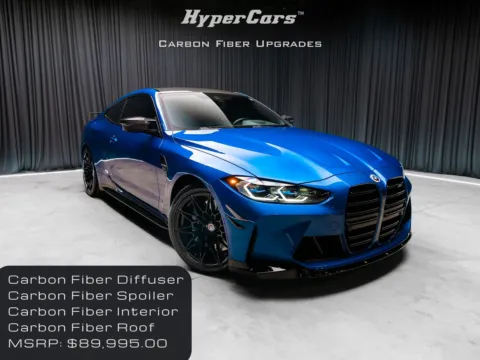 Blue 2022 BMW M4 Competition for sale in New Albany, IN