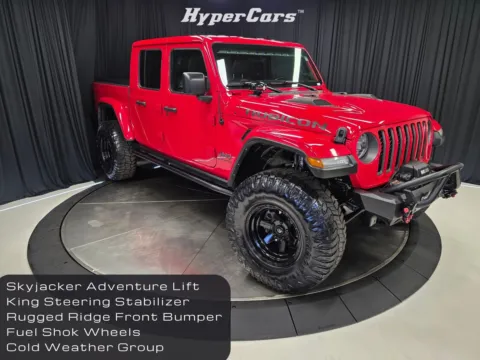 Red 2021 Jeep Gladiator Rubicon for sale in New Albany, IN