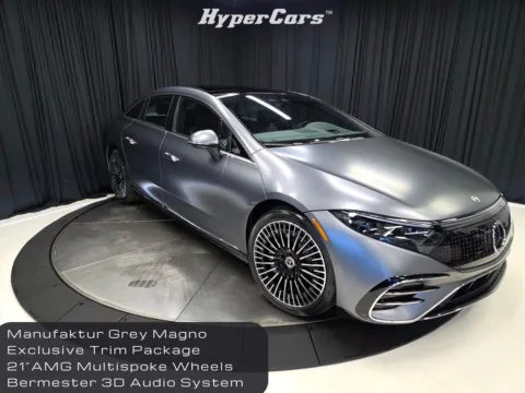 Black 2022 Mercedes-Benz EQS 580 for sale in New Albany, IN