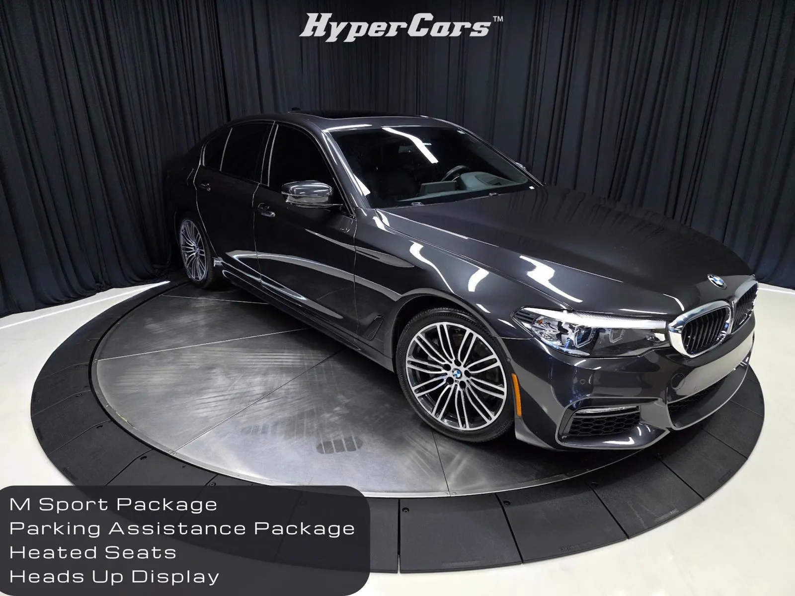 Gray 2018 BMW 5 Series 540i for sale in New Albany, IN