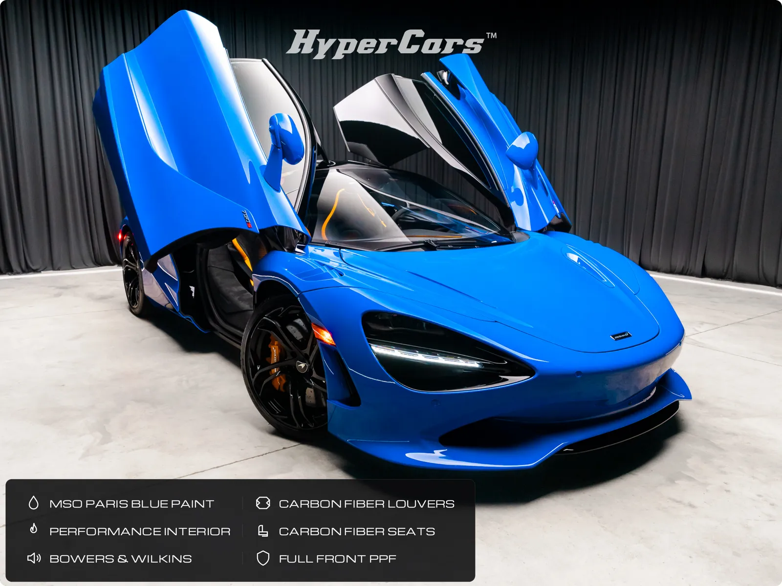 Black 2024 McLaren 750S for sale in New Albany, IN