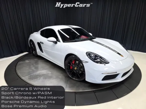 White 2017 Porsche 718 Cayman for sale in New Albany, IN