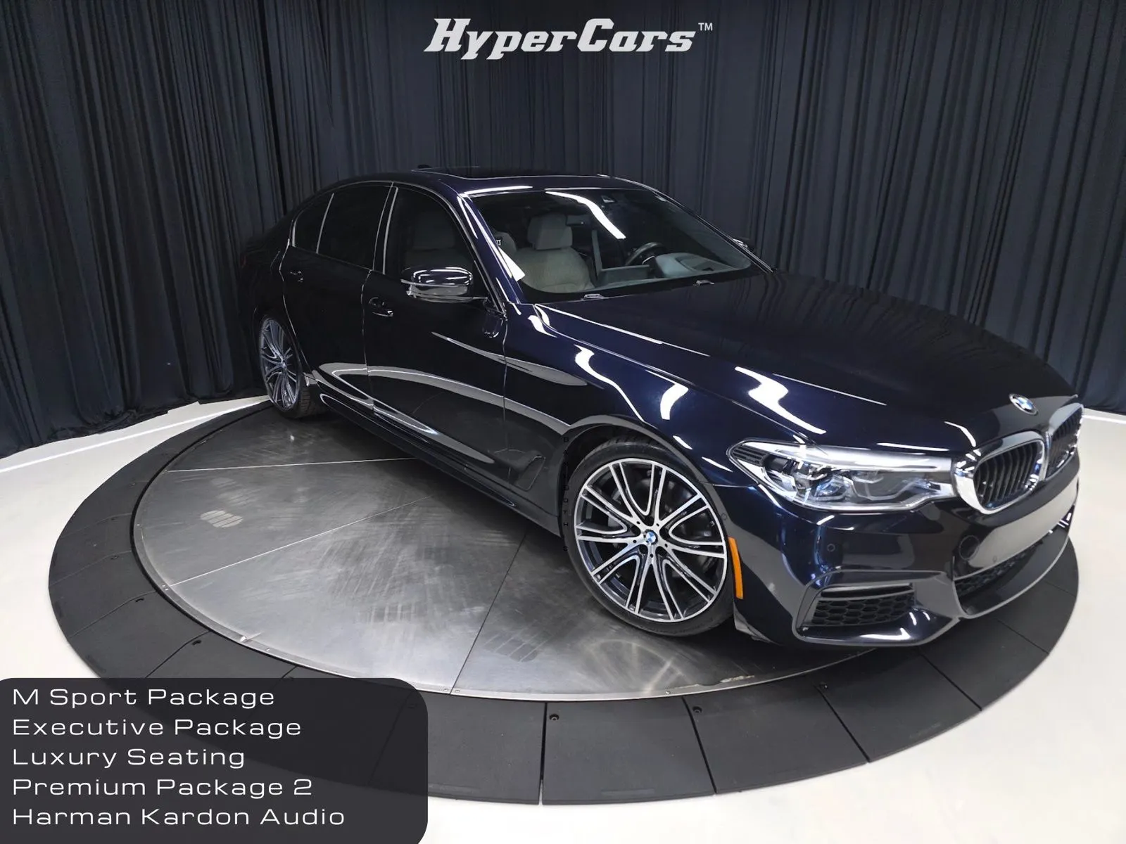 Black 2019 BMW 5 Series 540i for sale in New Albany, IN