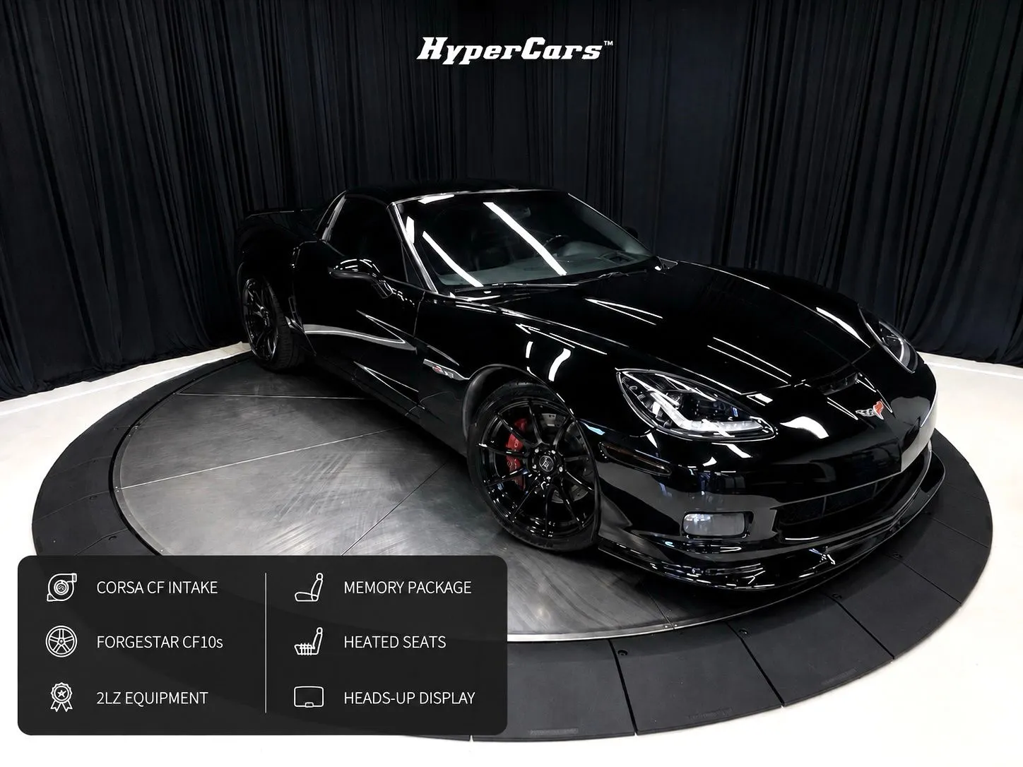 Black 2007 Chevrolet Corvette Z06 for sale in New Albany, IN