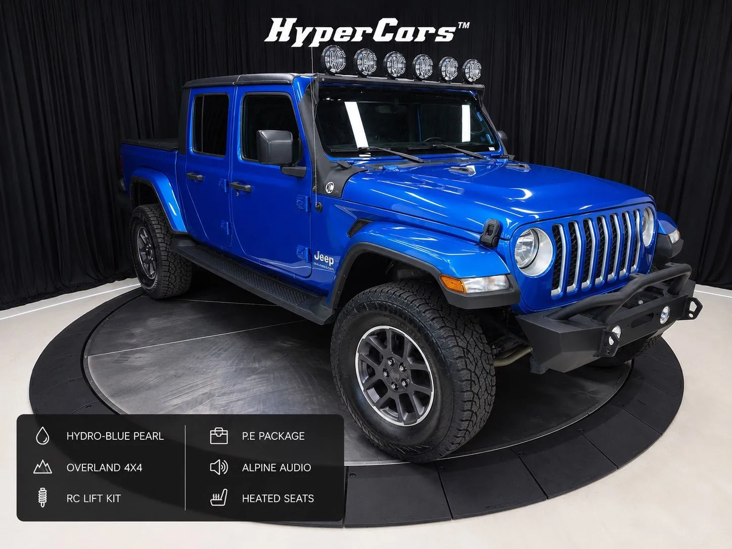 Blue 2021 Jeep Gladiator Overland for sale in New Albany, IN