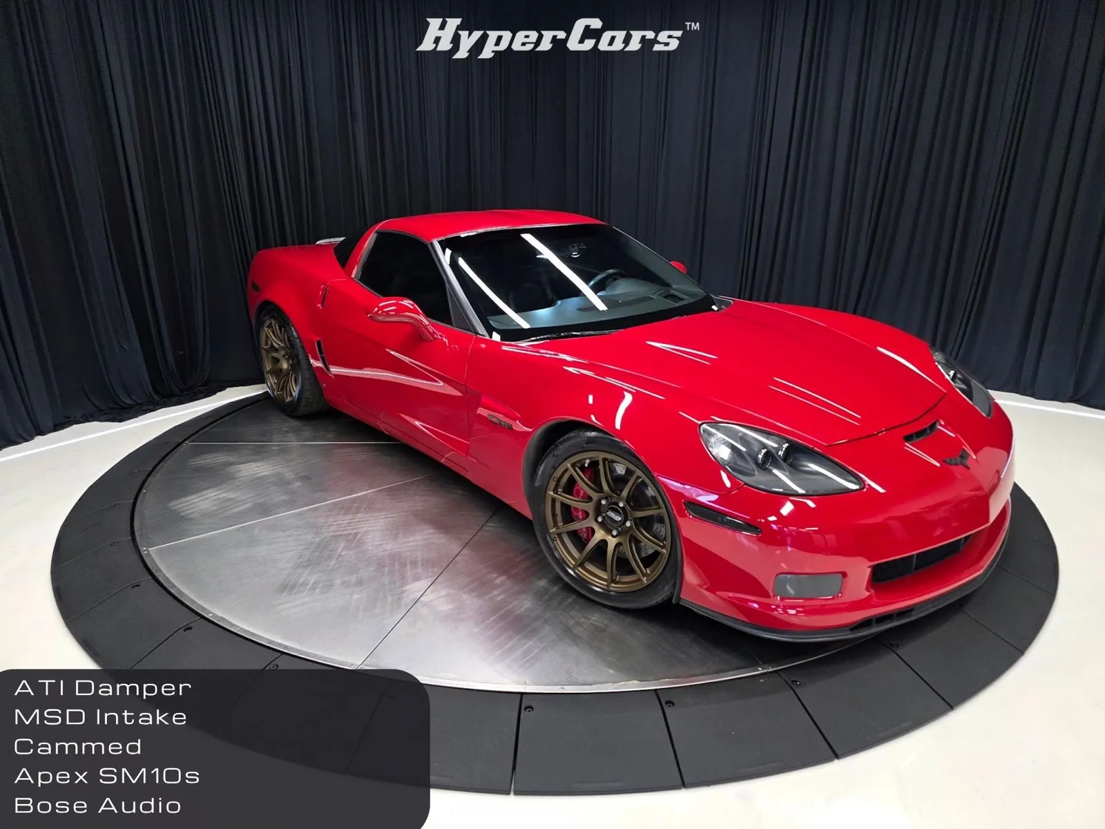 Red 2007 Chevrolet Corvette Z06 for sale in New Albany, IN