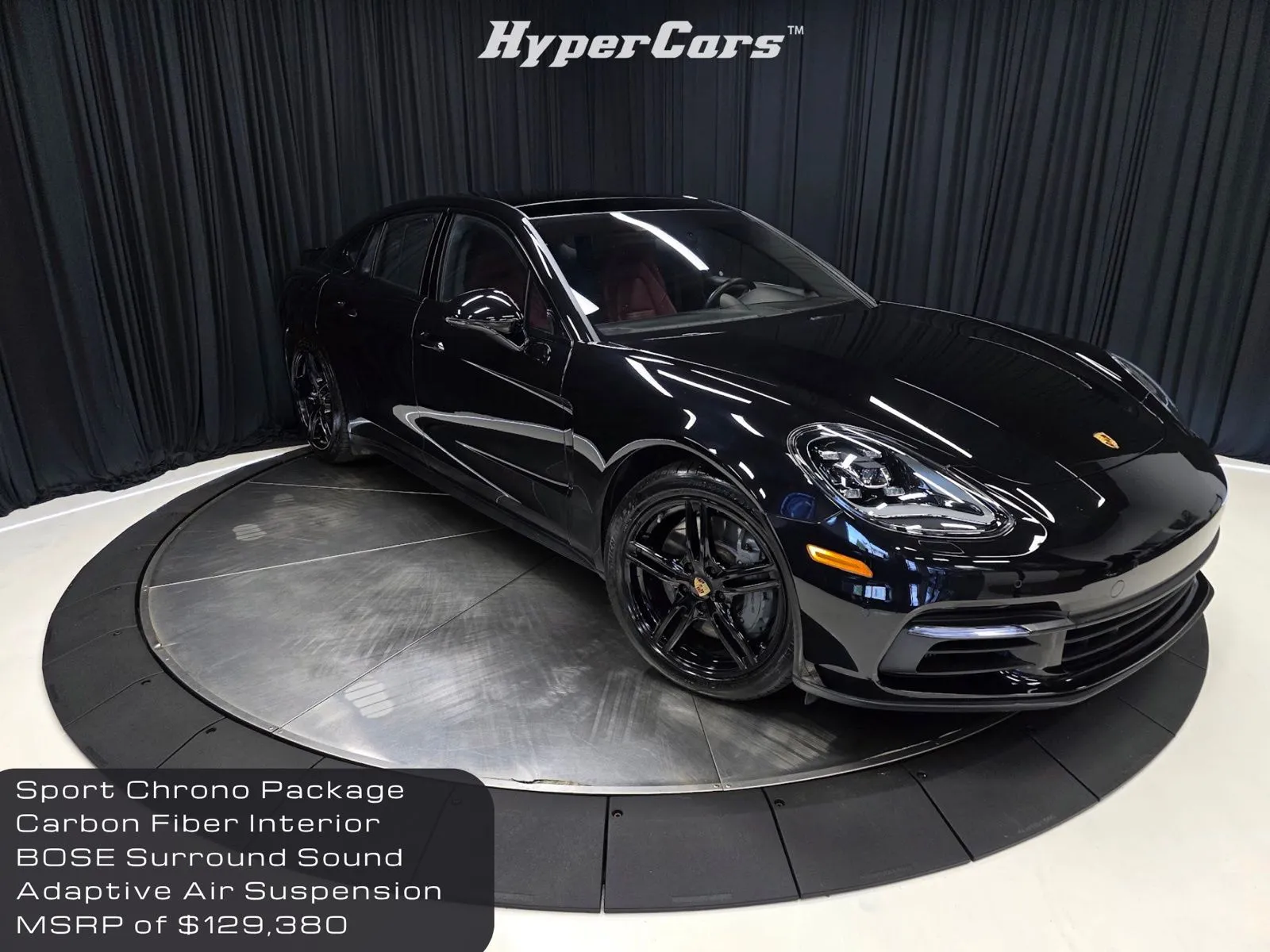 Black 2018 Porsche Panamera 4S for sale in New Albany, IN