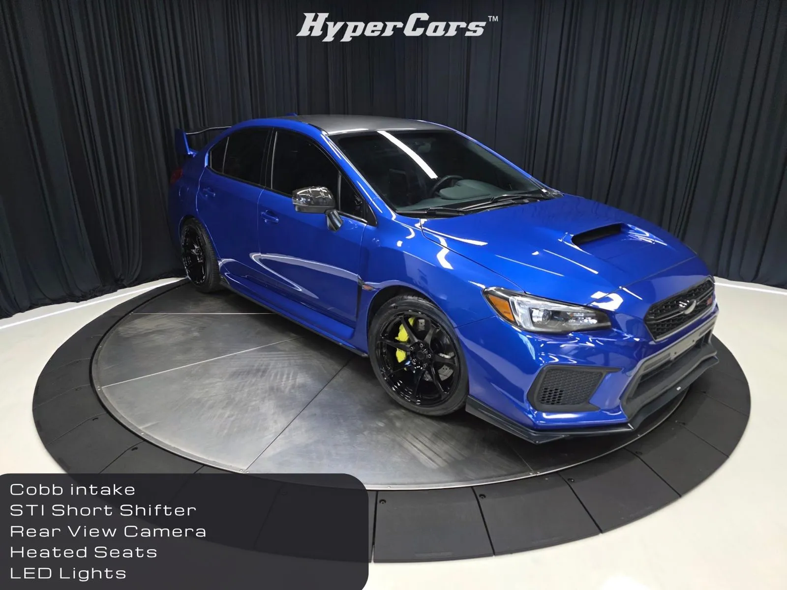 Blue 2018 Subaru WRX STi for sale in New Albany, IN