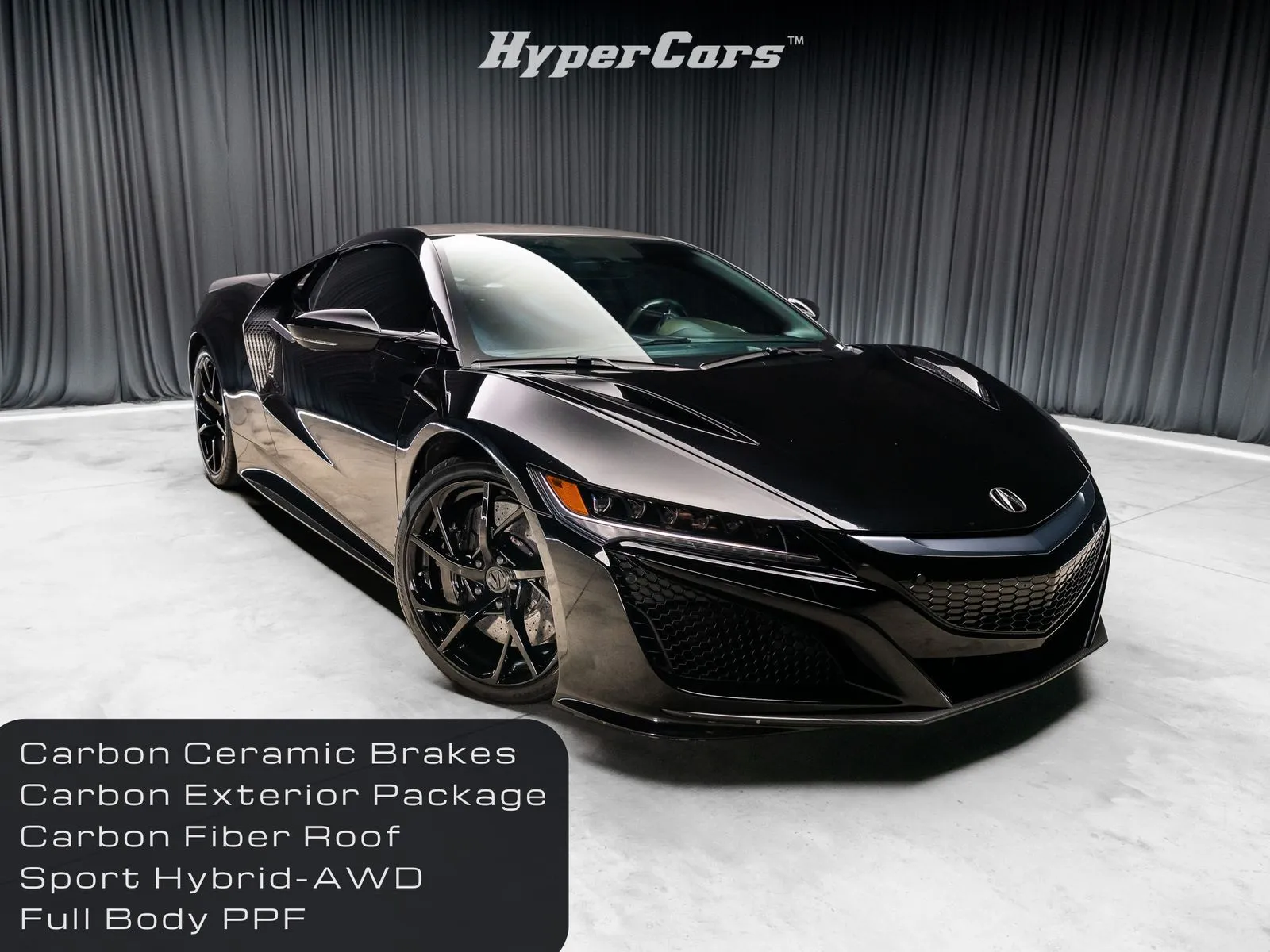 Black 2017 Acura NSX for sale in New Albany, IN