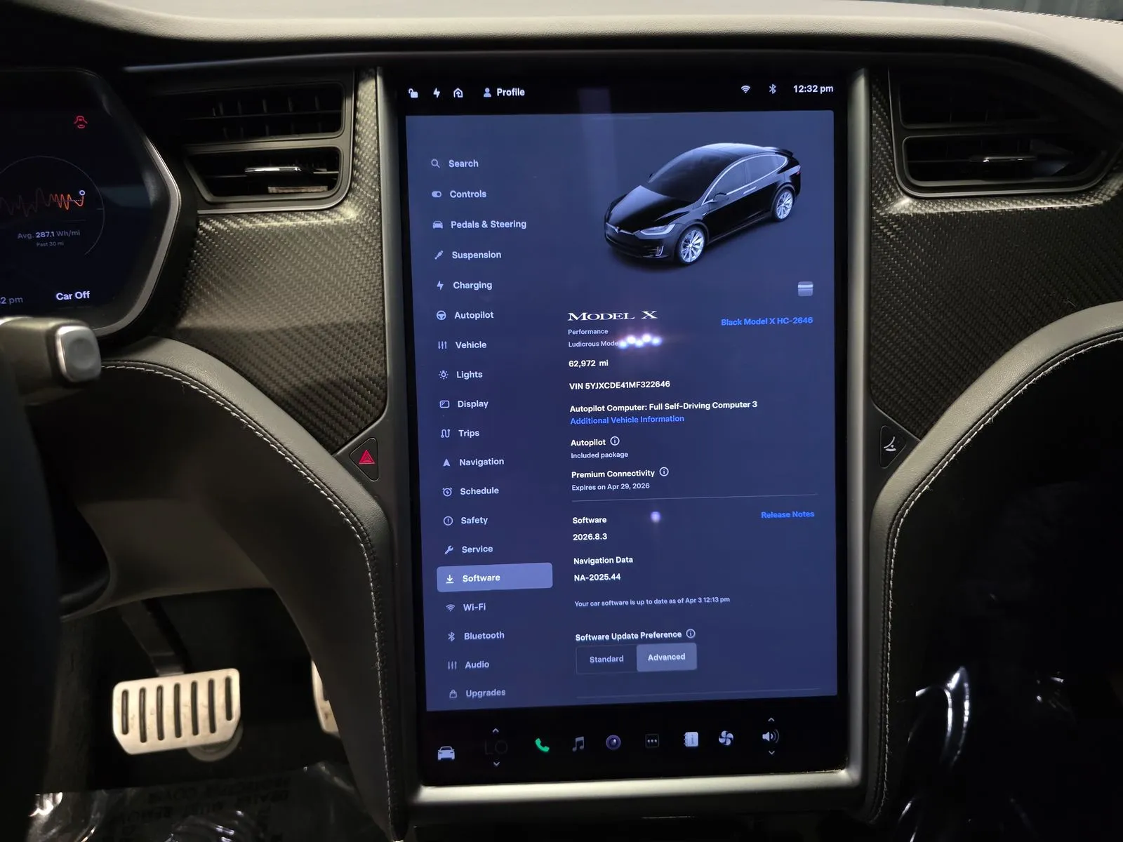 Another view of 2021 Tesla Model X Performance for sale in New Albany, IN at HyperCars