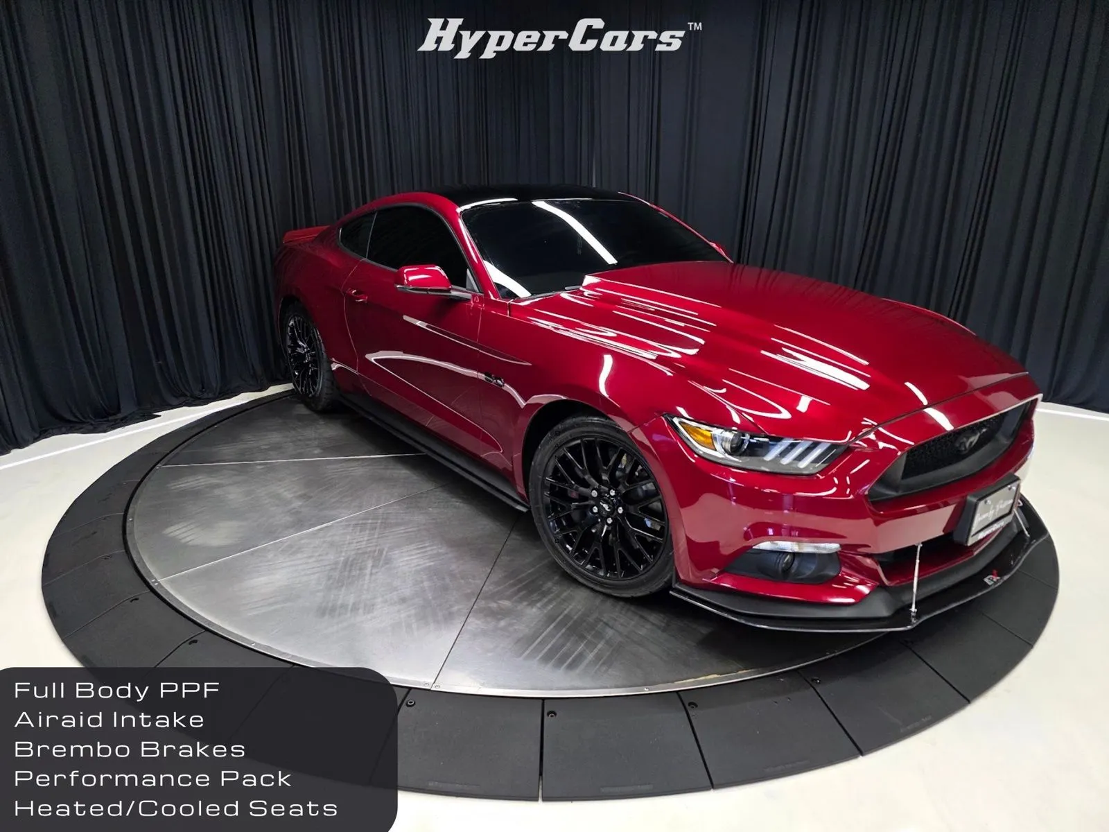 Red 2017 Ford Mustang GT Premium for sale in New Albany, IN