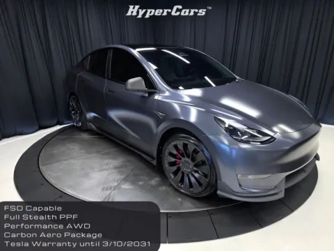 Blue 2023 Tesla Model Y Performance for sale in New Albany, IN