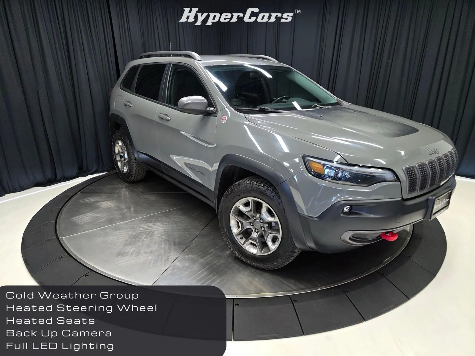 Gray 2019 Jeep Cherokee Trailhawk for sale in New Albany, IN