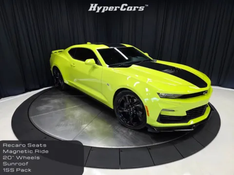 Yellow 2020 Chevrolet Camaro SS for sale in New Albany, IN
